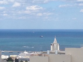 Perfect view of Haifa sea